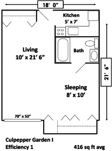 Efficiency Apartment