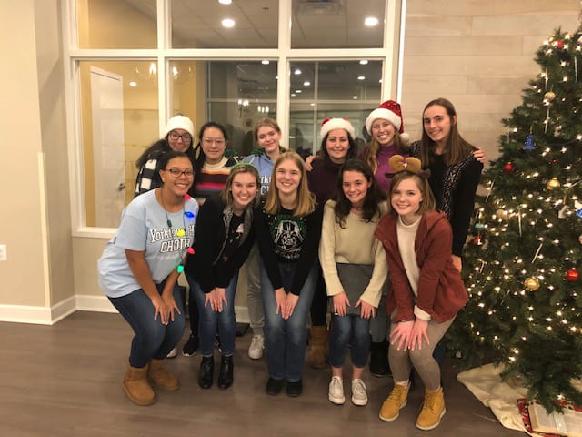Volunteers at Christmas